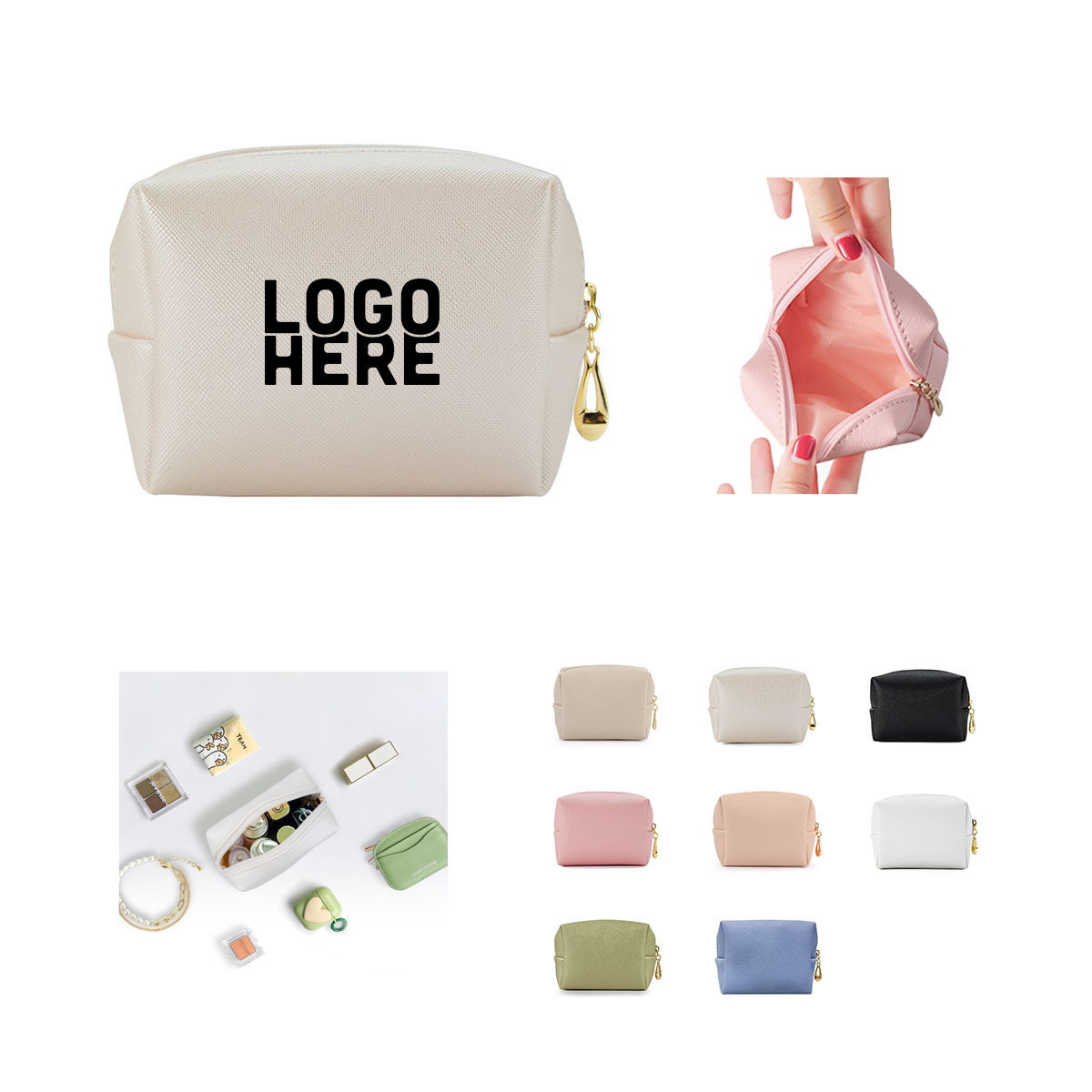 PU Leather Cosmetic Bag