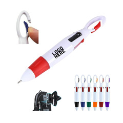 Retractable 4-in-1 Multicolor Ballpoint Pens