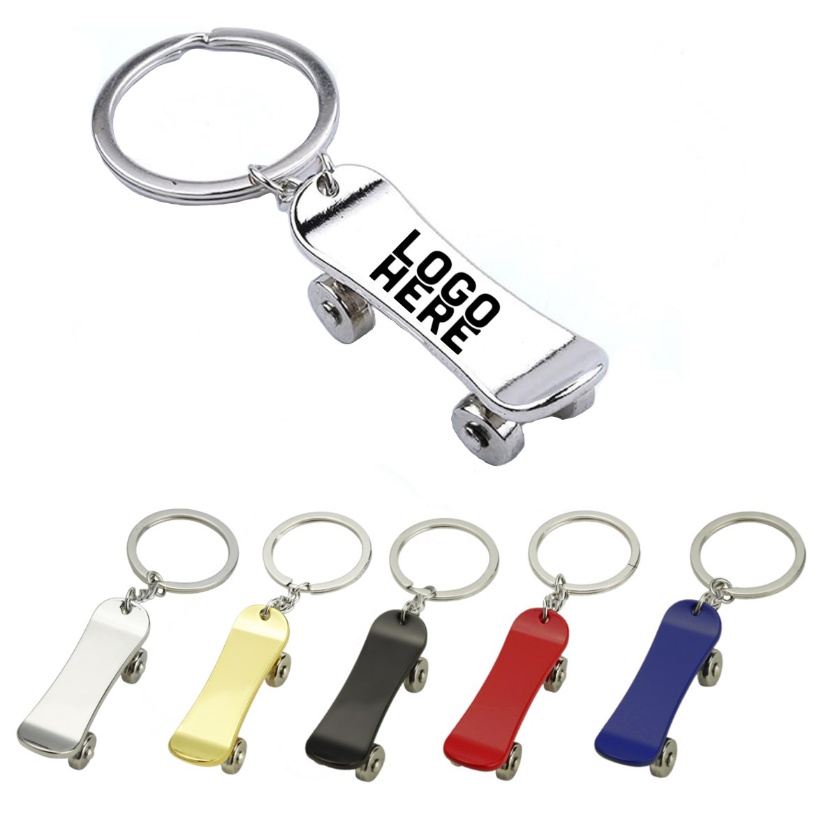 Metal Scooter KeyChain