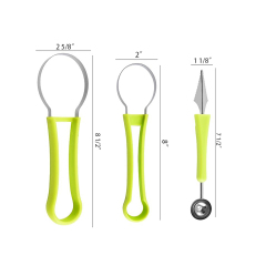 3 In 1 Melon Fruit Carving Tools Knife