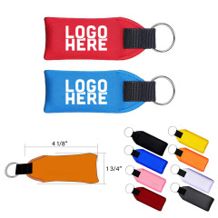 Neoprene Floating Keychain