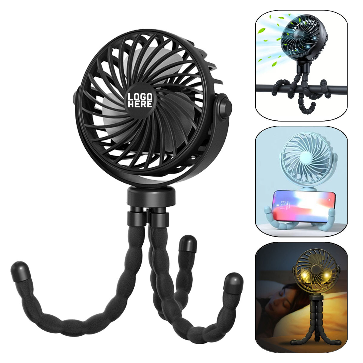 Mini Portable Pram Fan