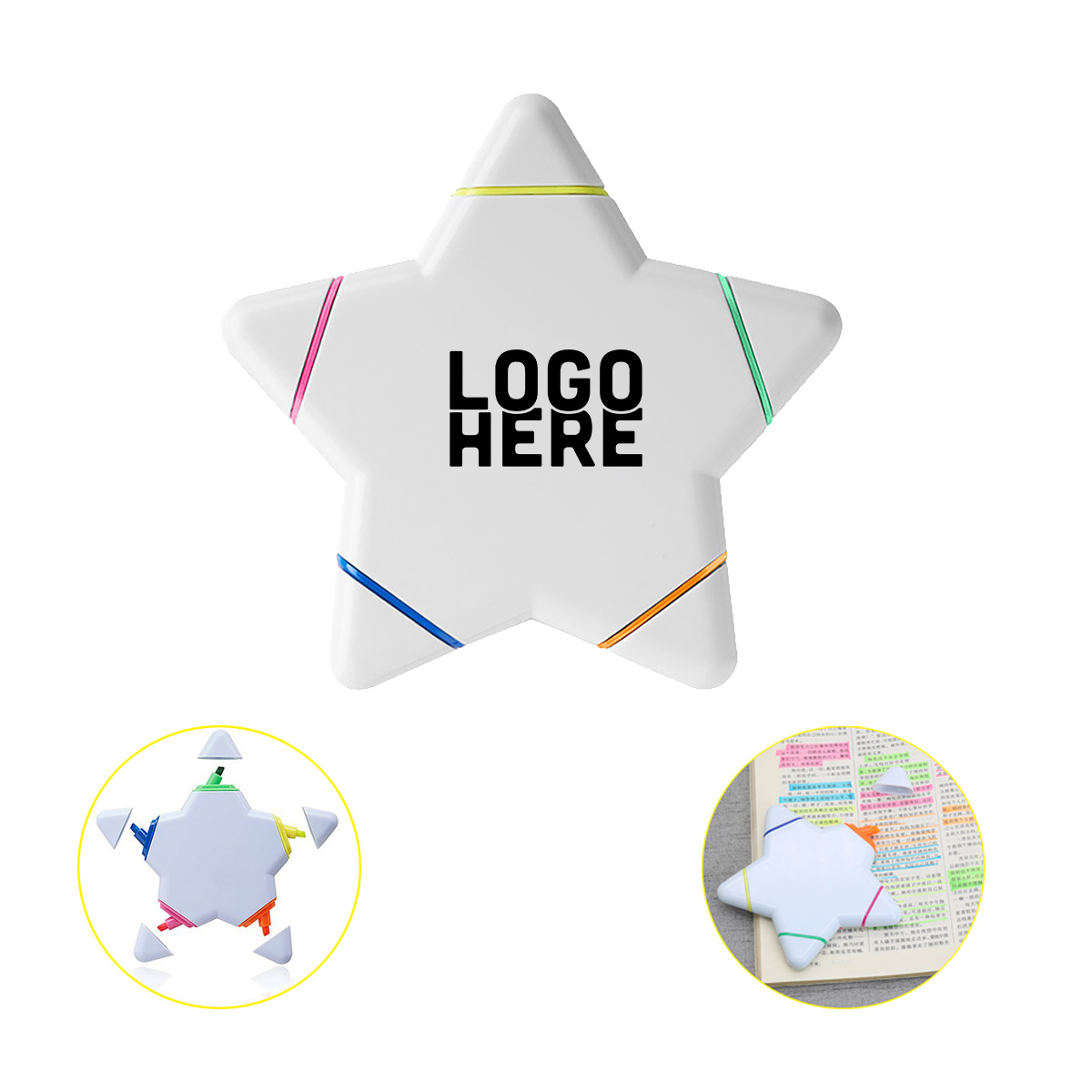 Star 5-color Highlighter