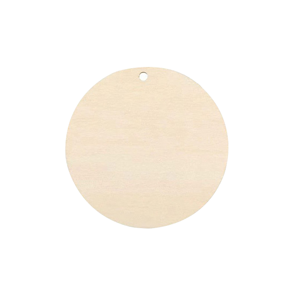 Round Wooden Ornaments