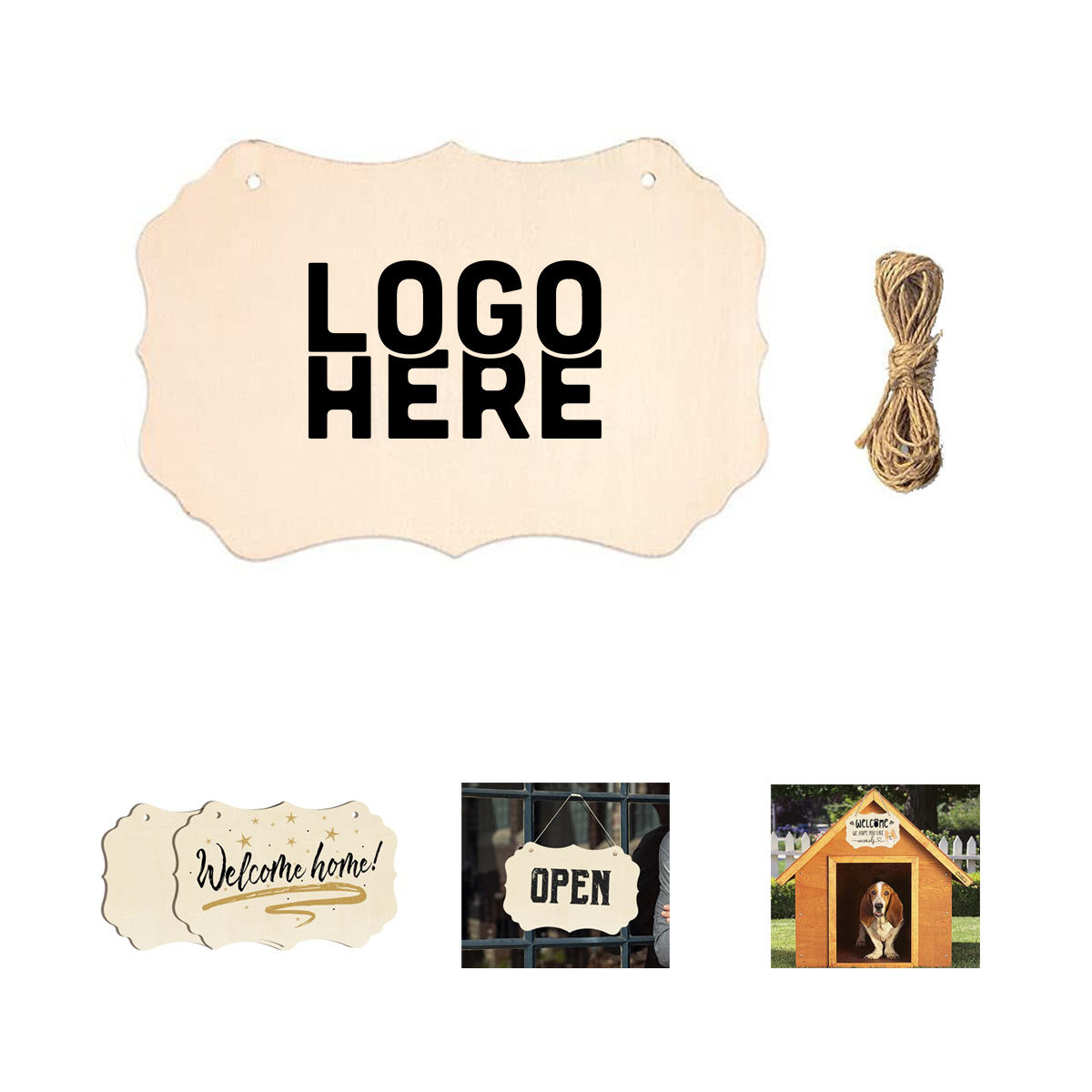 Wooden Wall Sign