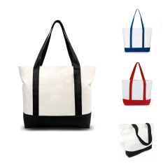 12 oz. Canvas Shopping Tote Bag