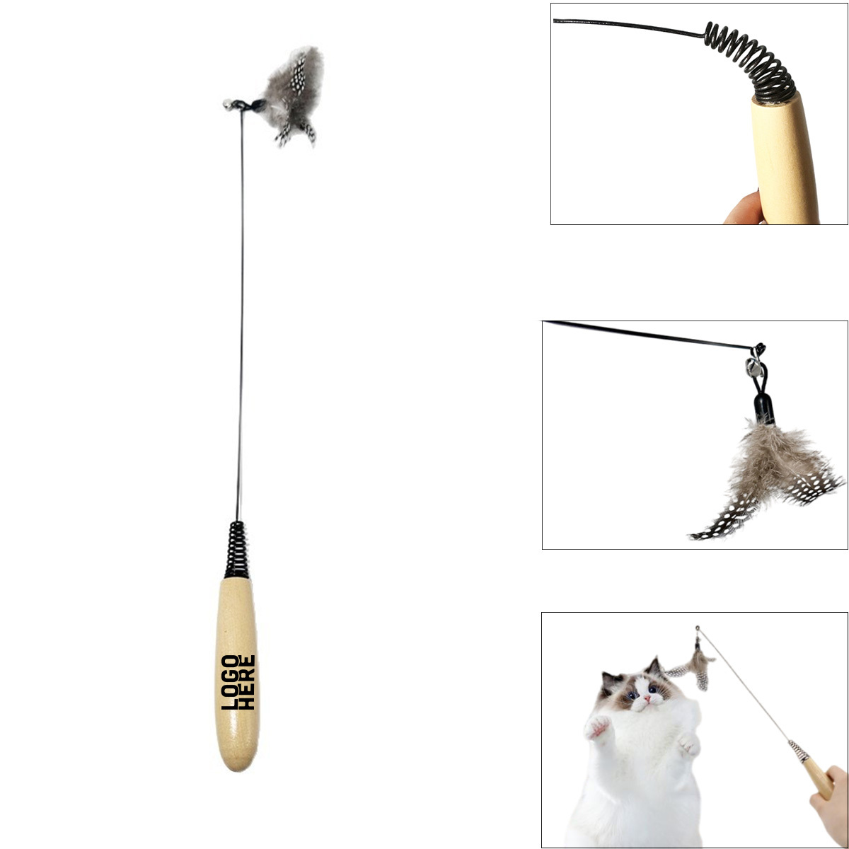 Feather Cat Teaser Toy