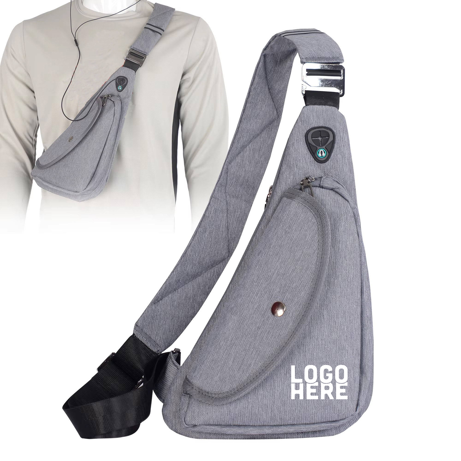 Casual Chest Crossbody Bag