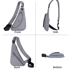 Casual Chest Crossbody Bag