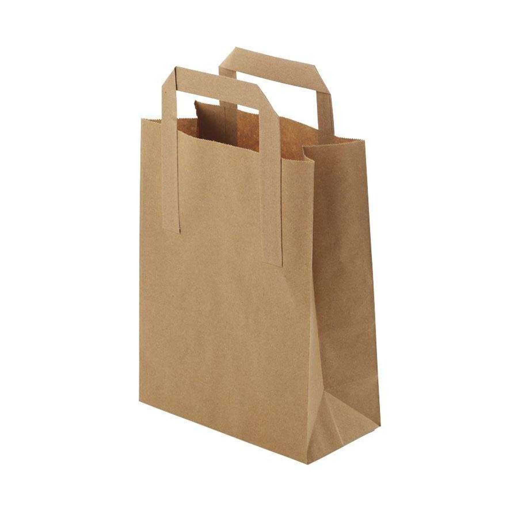 Custom Kraft Brown Shopper Bag