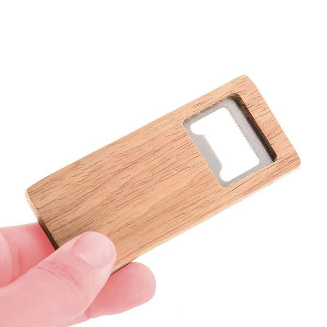 Custom Wooden Bottle Opener