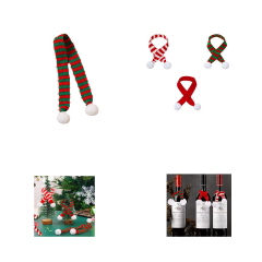 Christmas Drink Bottle Scarf
