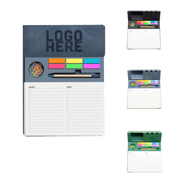 Notebook Set With Sticky Notes
