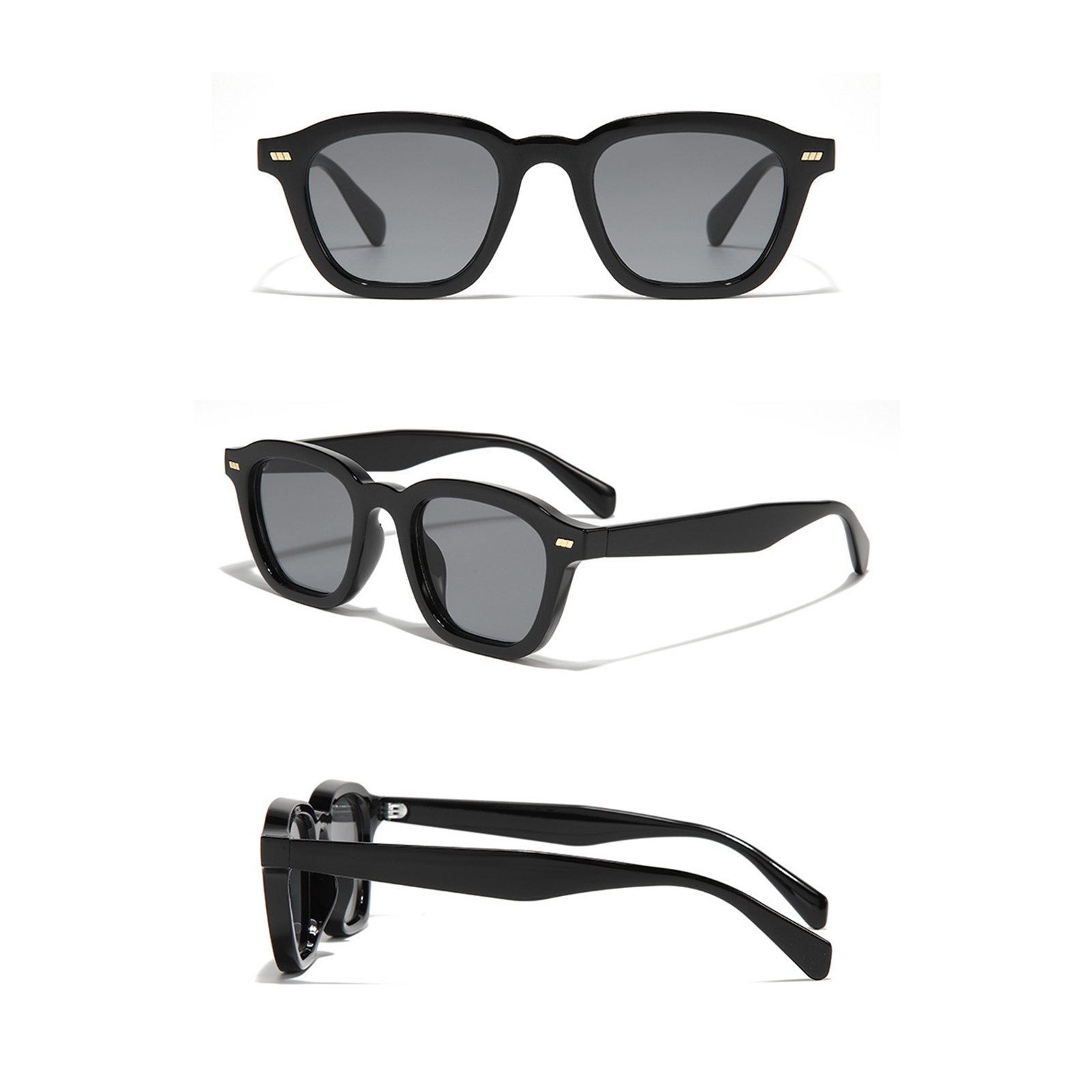 Unisex Classic Square Sunglasses