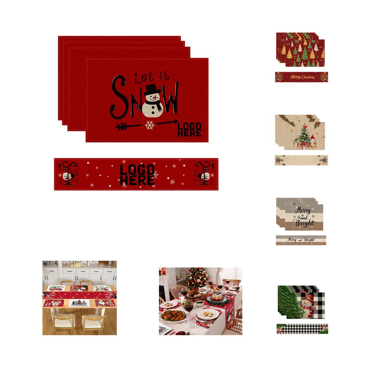 Table Runner And Placemat Set