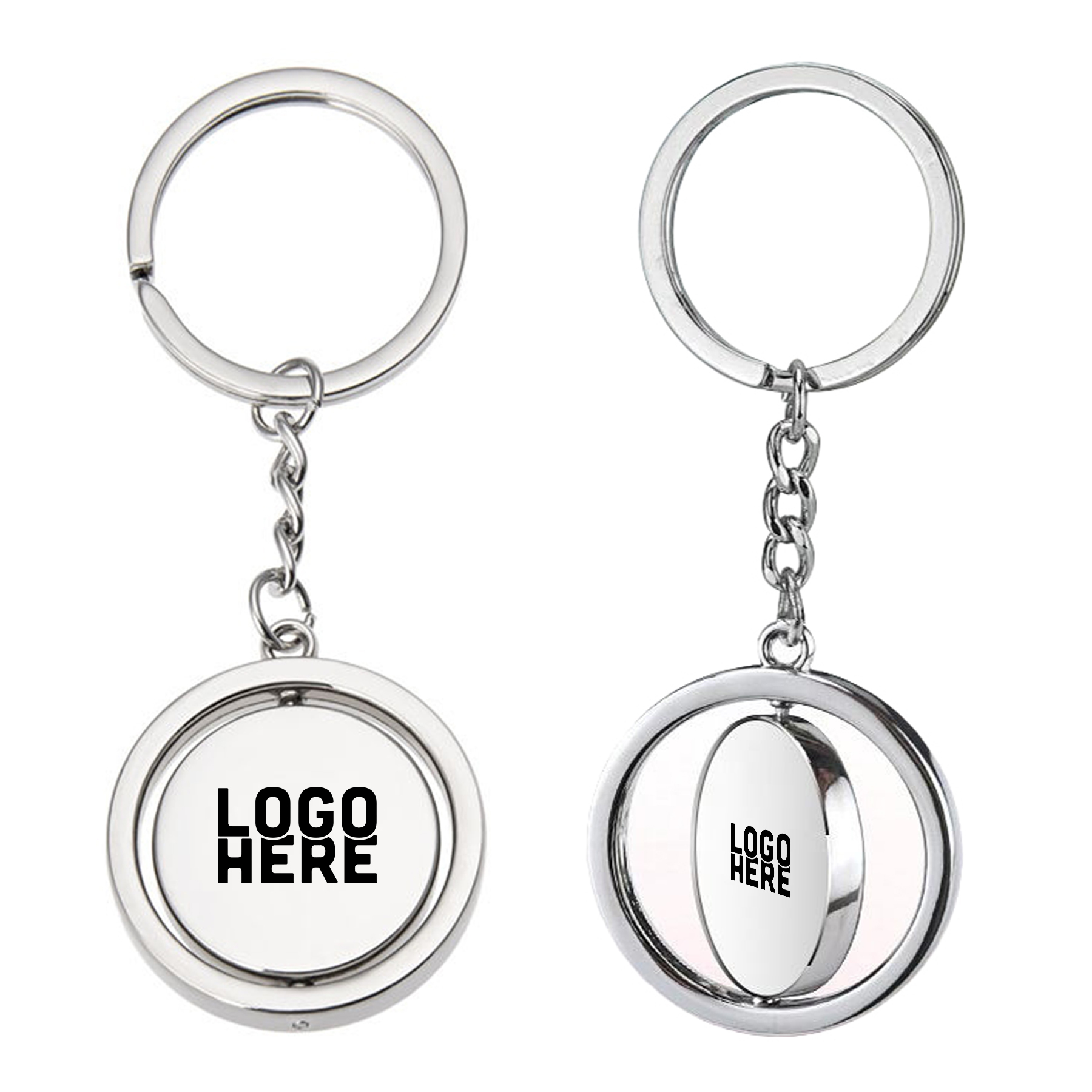 Custom Rotatable Keychain