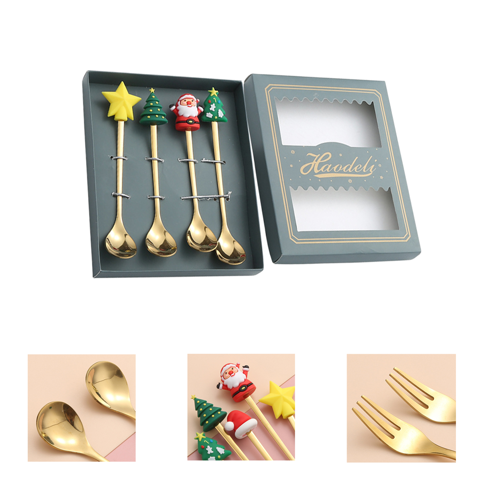 Spoon Gift Box Christmas Spoon And Fork Set Gift Set