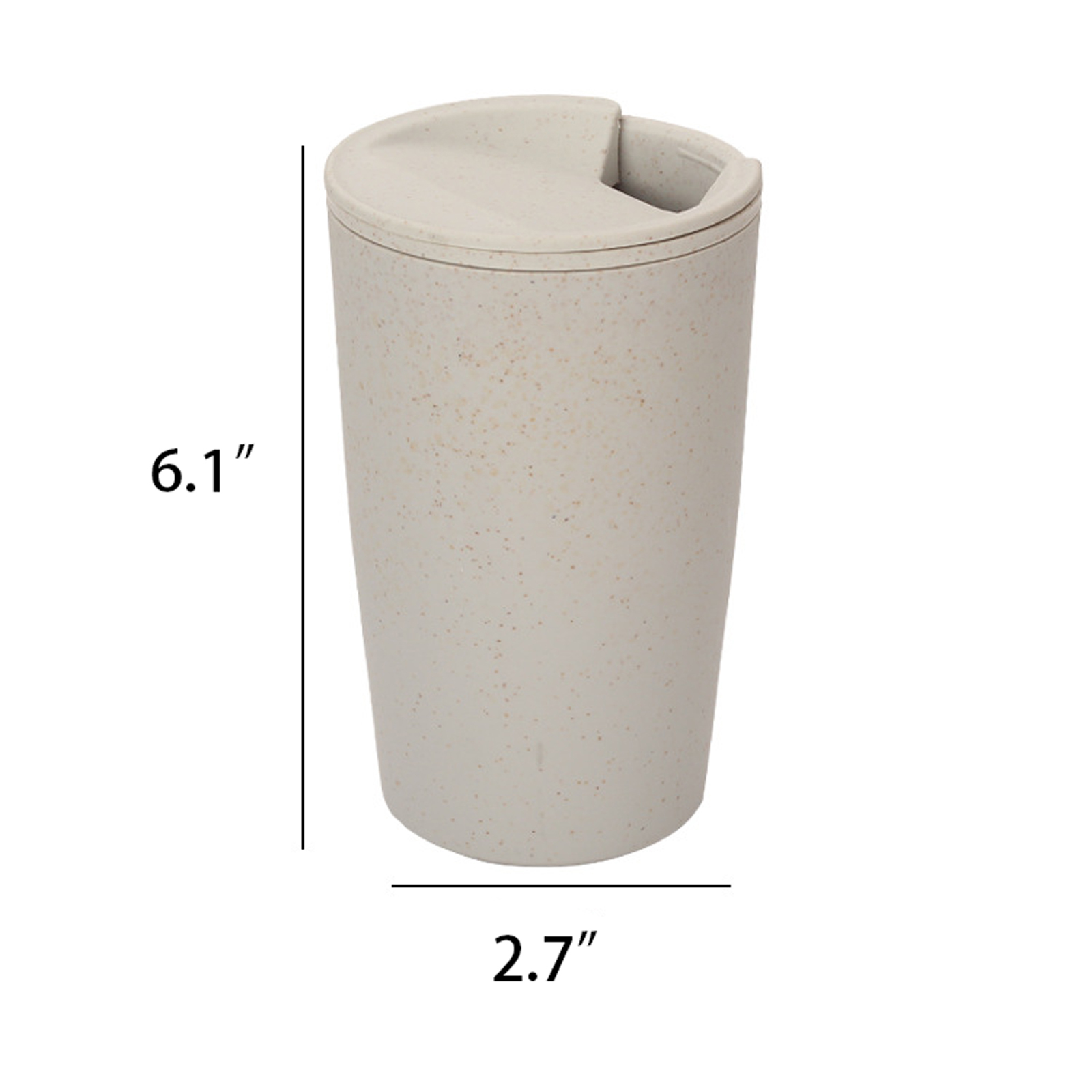 Wheat Straw PP Travel & Home Cup