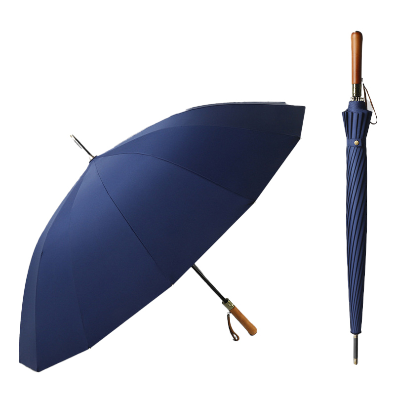 210T Pongee Fabric Golf Business Automatic Open Umbrella