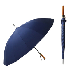 210T Pongee Fabric Golf Business Automatic Open Umbrella