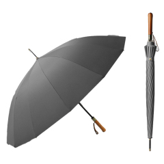 210T Pongee Fabric Golf Business Automatic Open Umbrella
