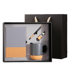 Welcome New Hire Gift Set with Notebook, Keychain, Pen & Mug