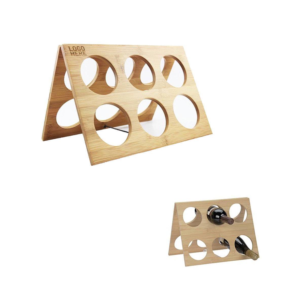 Bamboo Wine Rack