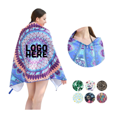 Beach Towel with Snap Buttons
