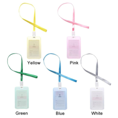 Identity Card Holder With Lanyard