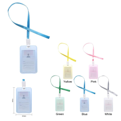 Identity Card Holder With Lanyard