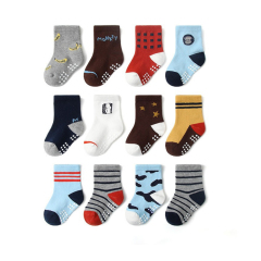 Combed Cotton Non-Slip Dispensing Children's Socks
