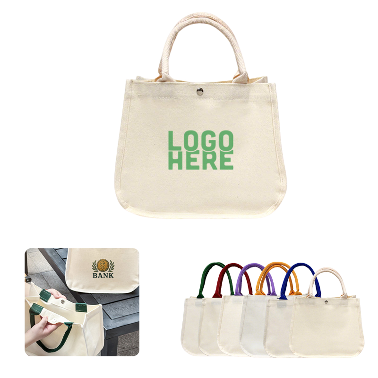 Reusable Canvas Shopper Bag