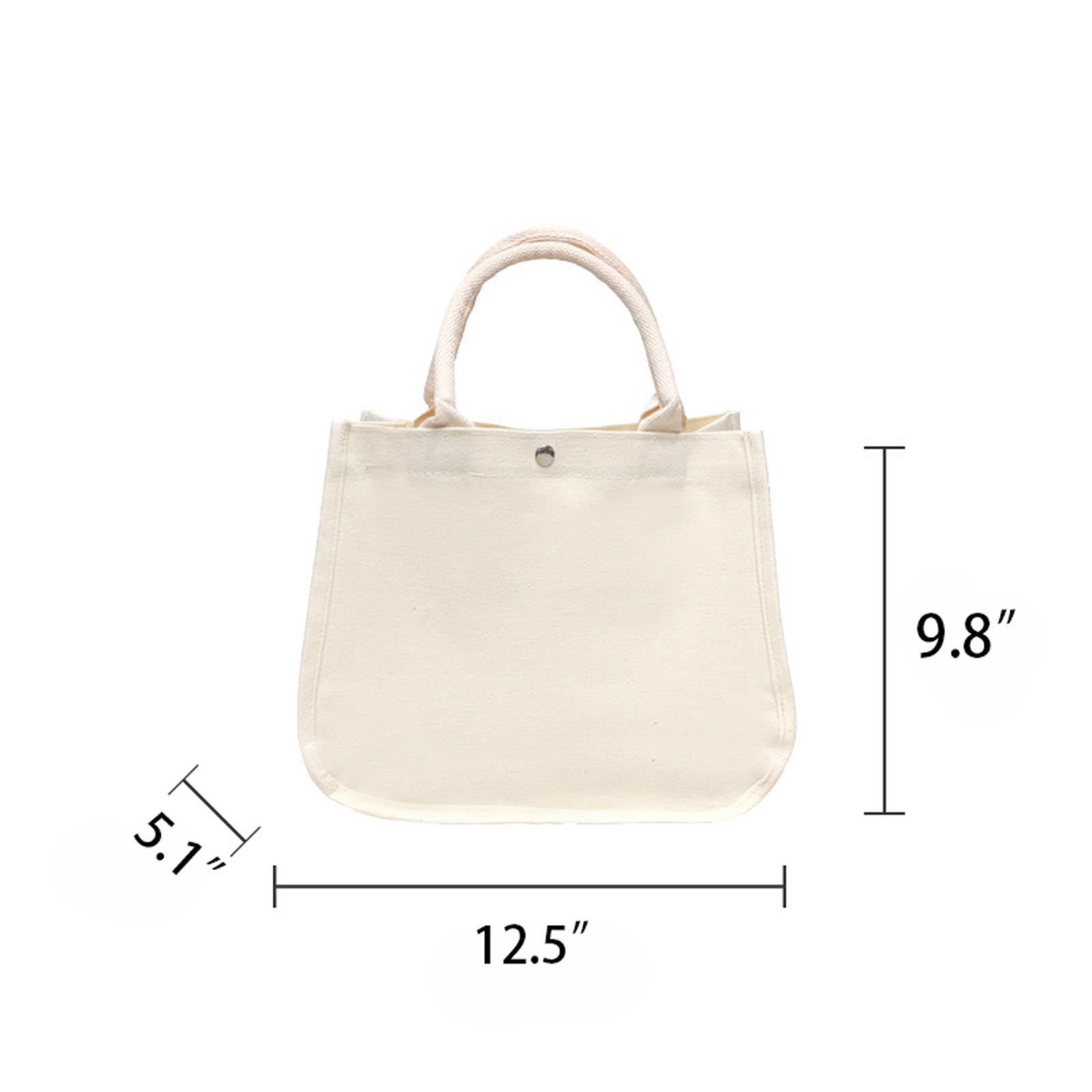 Reusable Canvas Shopper Bag