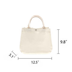Reusable Canvas Shopper Bag