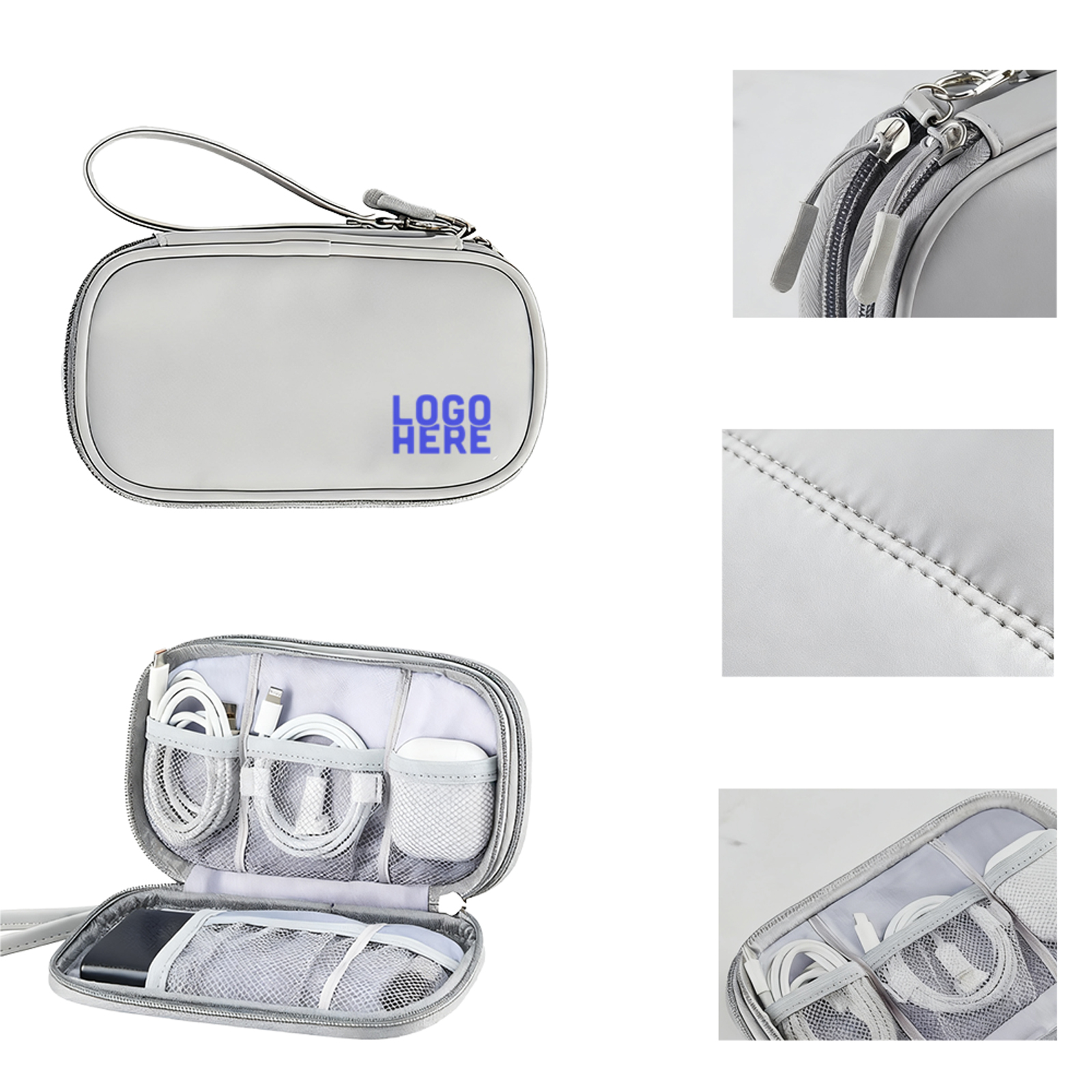 Portable Travel Cable Storage Bag