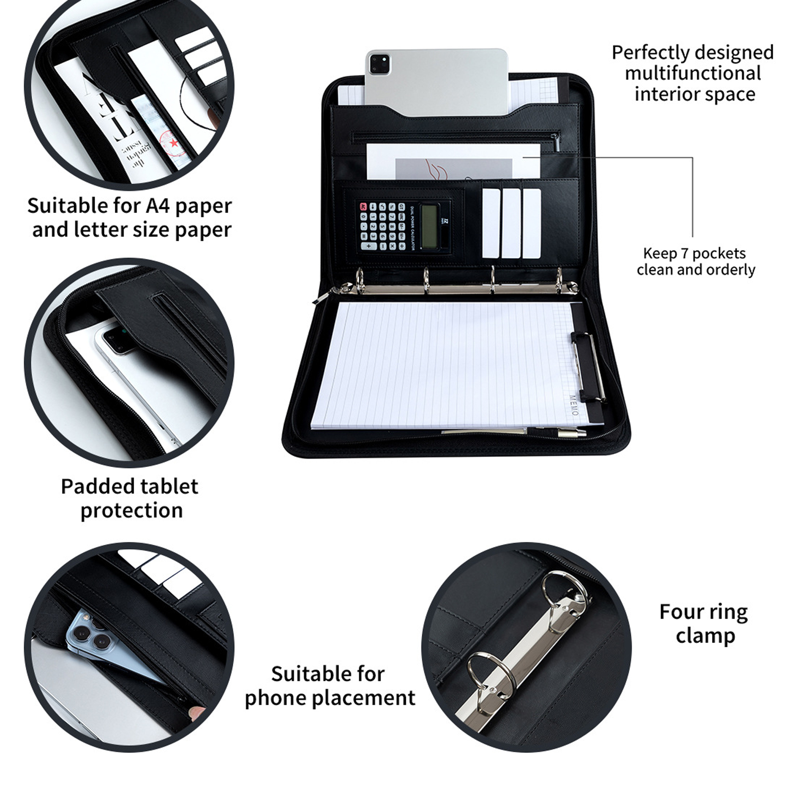 A4 Conference Portfolio Organizer