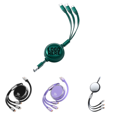 3-In-1 Retractable Data Cable