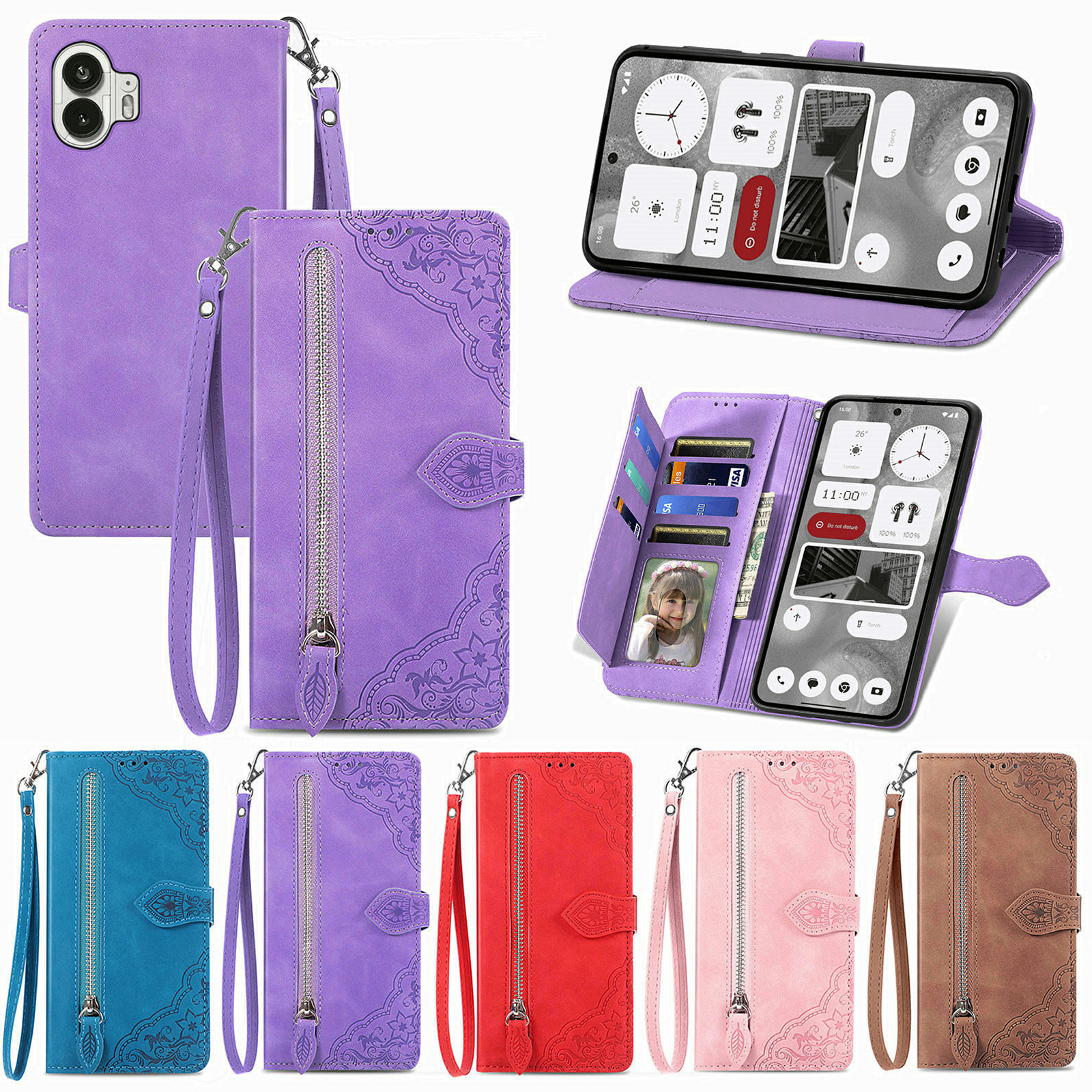 Nothing CMF Phone Flip Phone Case Card Holder