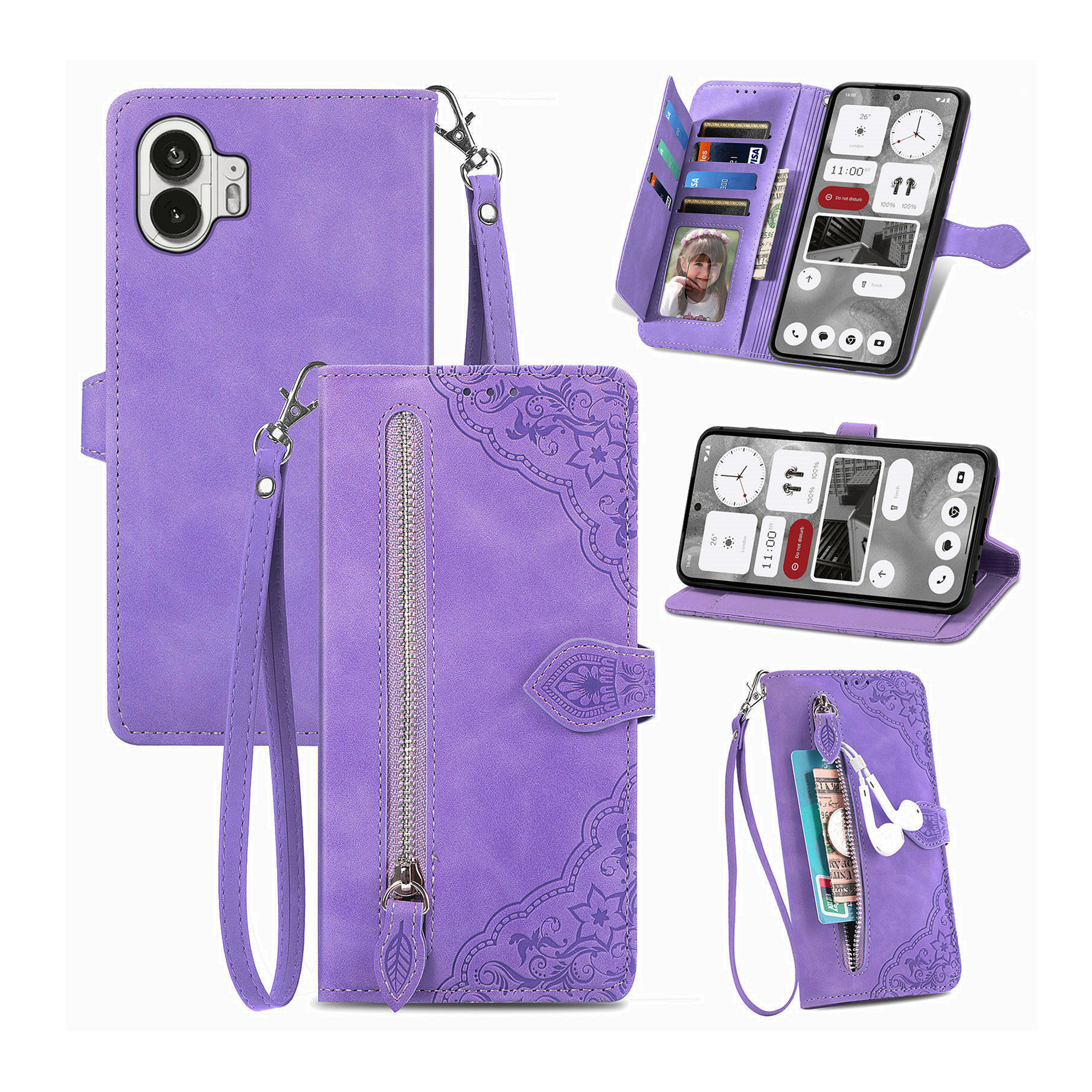 Nothing CMF Phone Flip Phone Case Card Holder