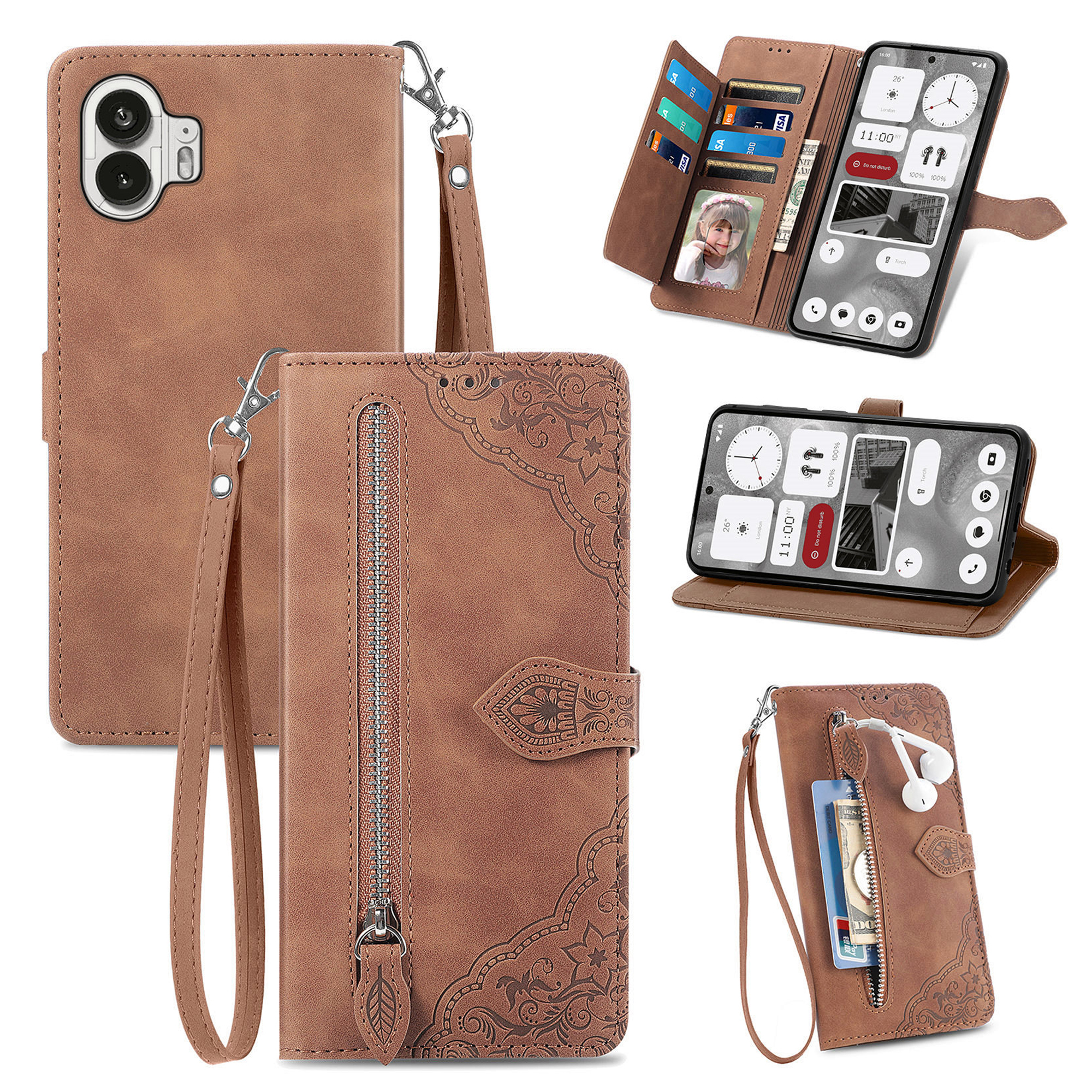 Nothing CMF Phone Flip Phone Case Card Holder