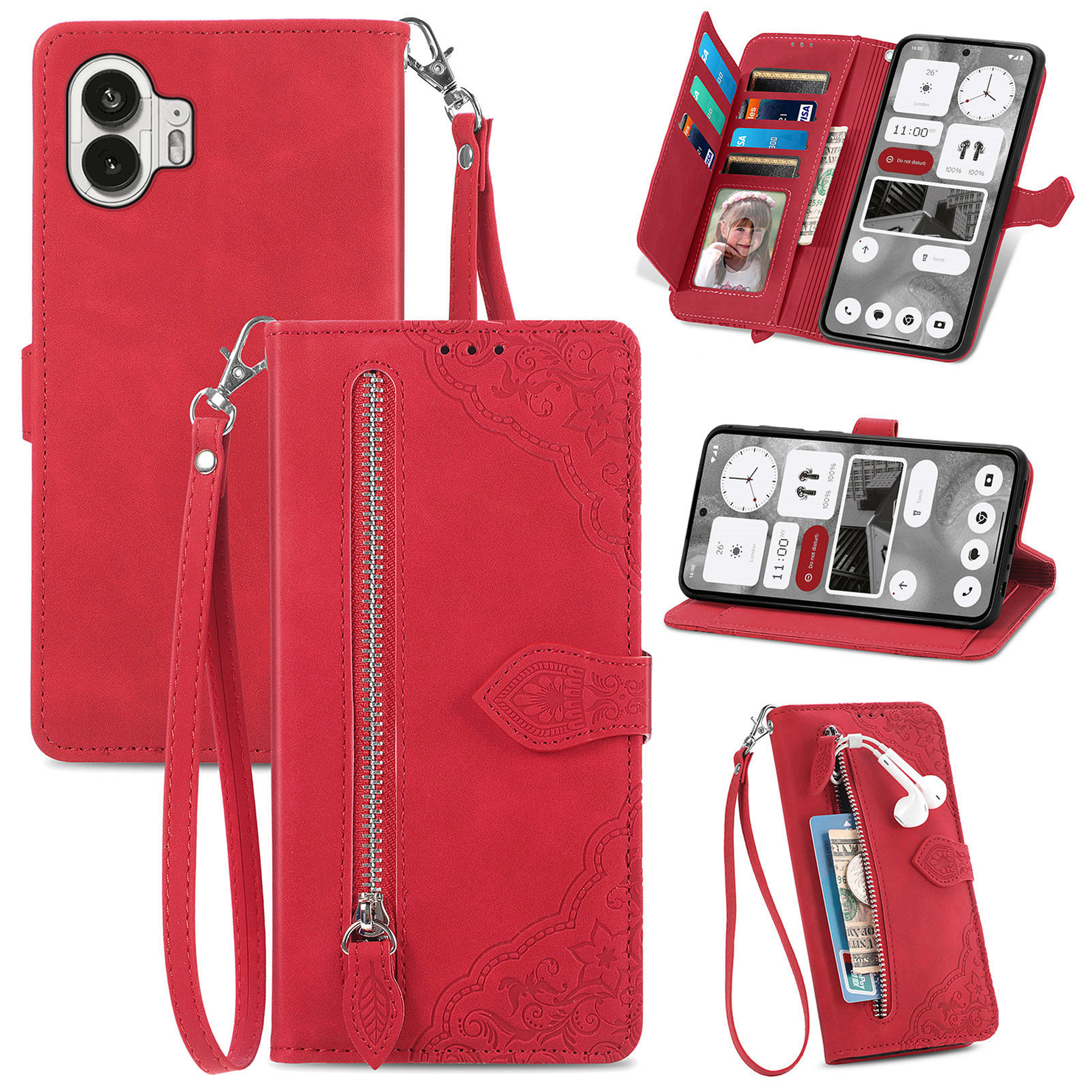 Nothing CMF Phone Flip Phone Case Card Holder