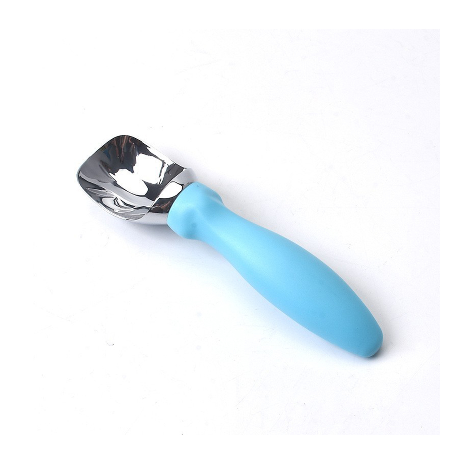 Creative Plastic-Handled Ice Cream Spoon