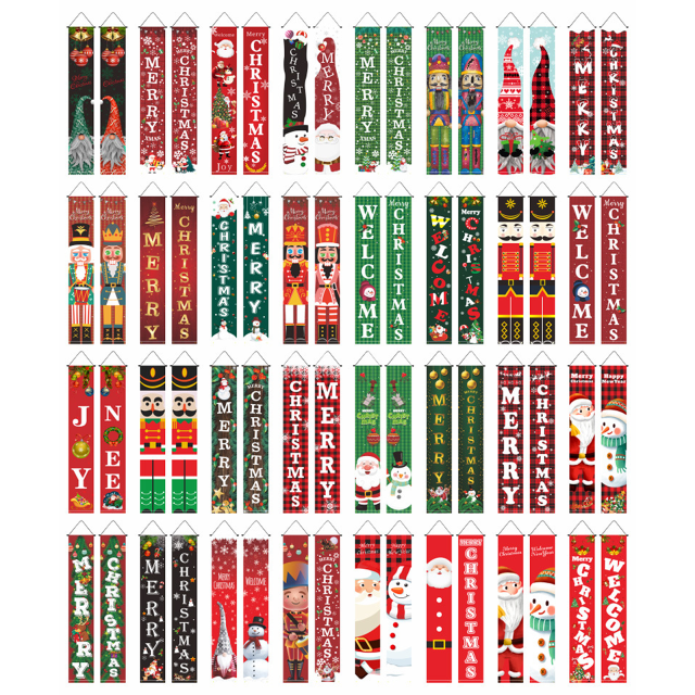 Merry Christmas Hanging Banner