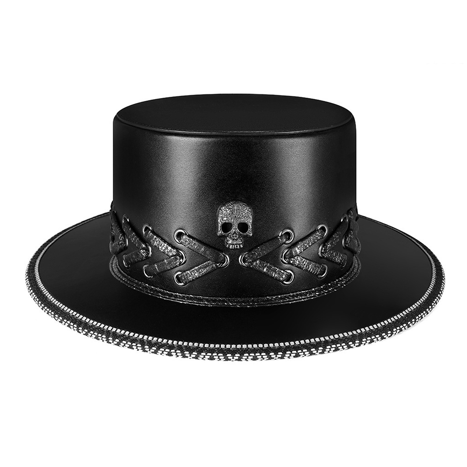 Steampunk Leather Plague Hat Dress Up Top