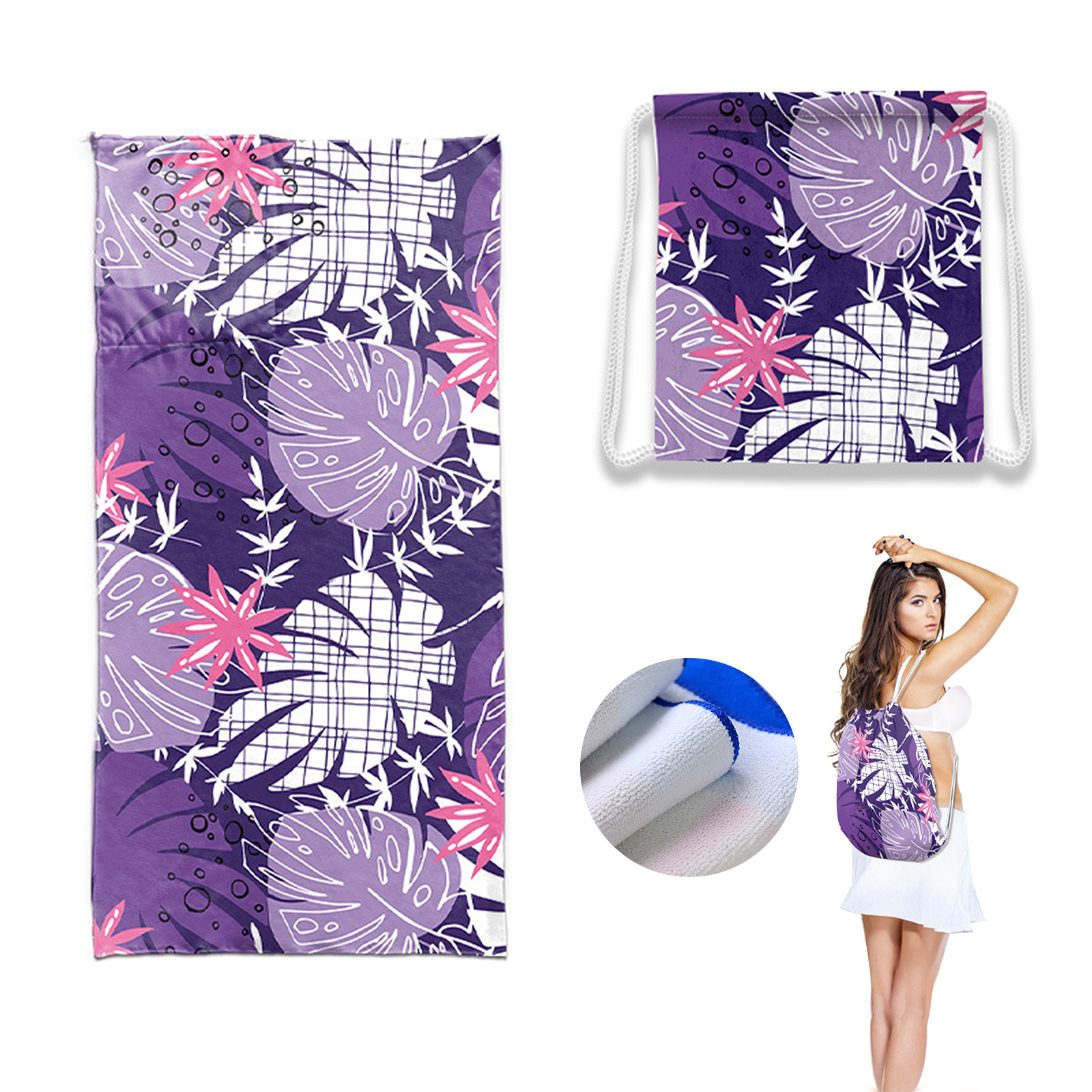 Convertible Towel Bag