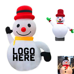 Inflatable Snowman Decoration
