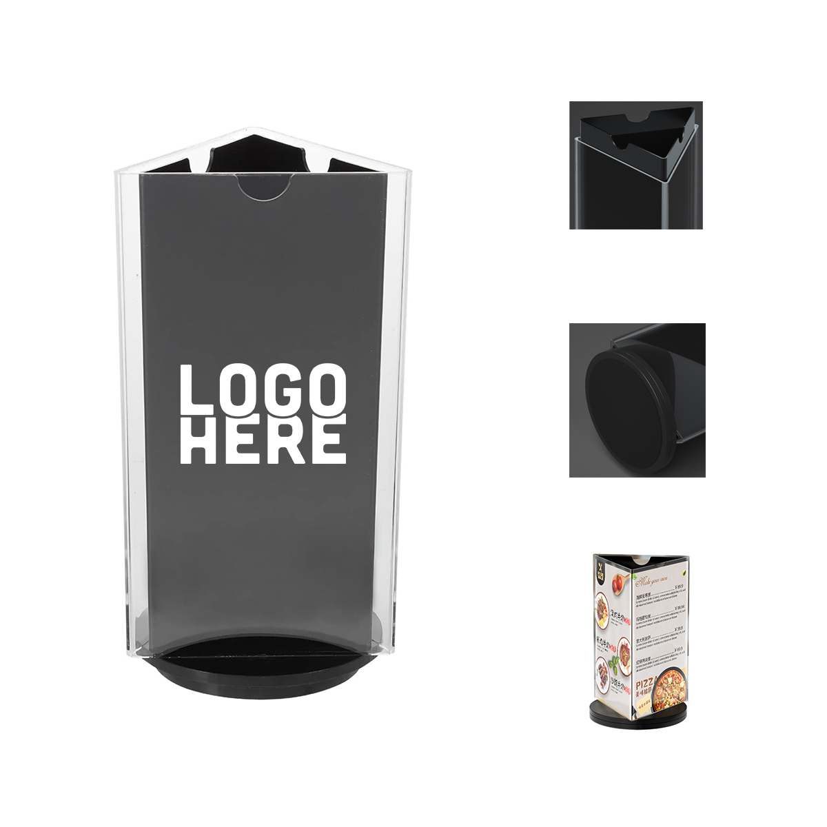 Rotatable Table Menu Sign