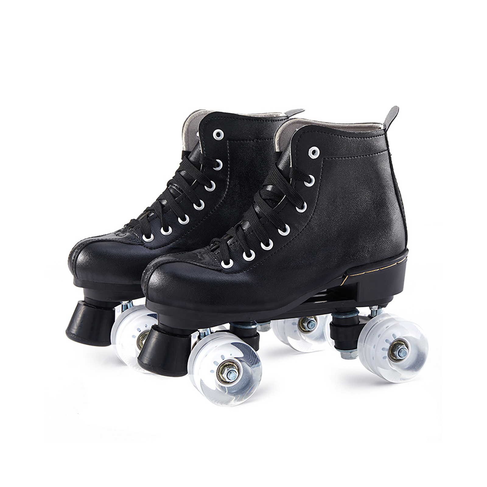 Classic White Quad Roller Skates