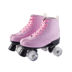 Classic White Quad Roller Skates