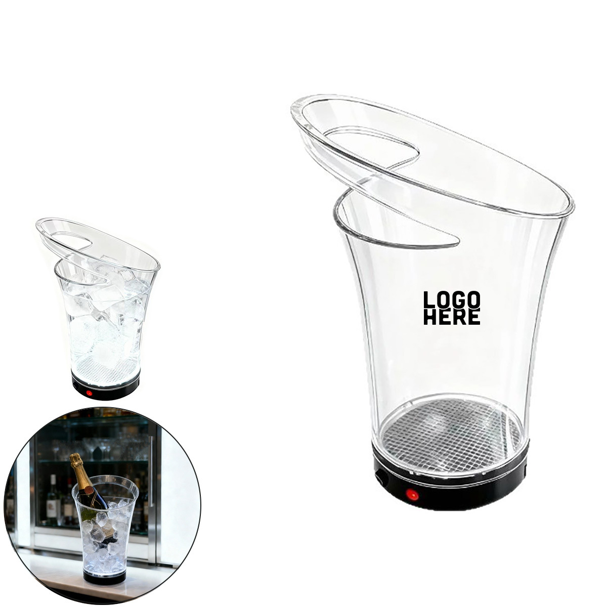 Single-Handle LED Bucket
